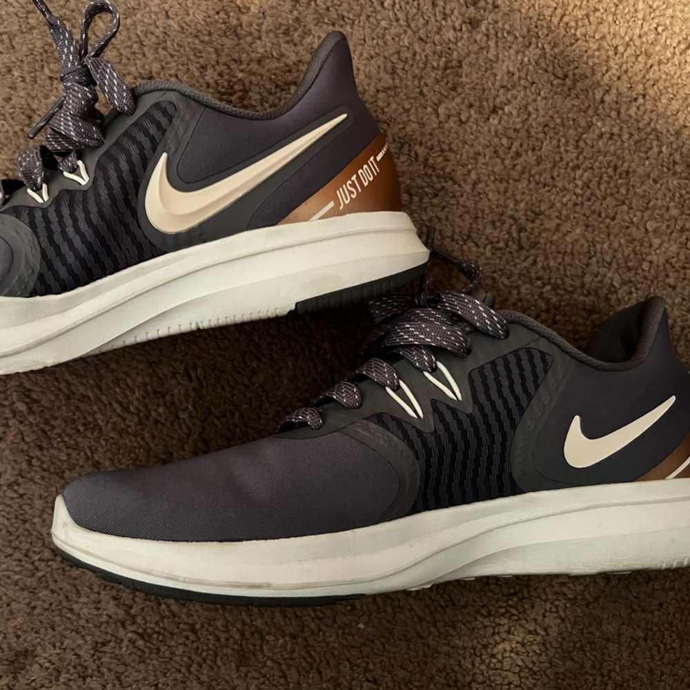 Grey silver like new nike